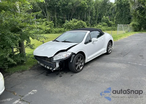 2008 Mitsubishi Eclipse Spyder z USA, uszkodzony, nr VIN 4A3AL35T88E006611